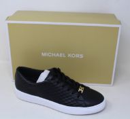 A pair of as new Michael Kors Keaton lace up sneakers (US 8M).