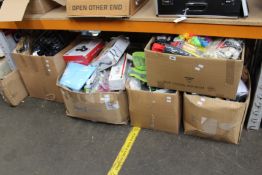 A large quantity of miscellaneous items to include hardware, toiletries/cosmetics and garden