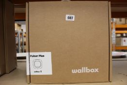 A Wallbox Pulsar Plus EV Charger.