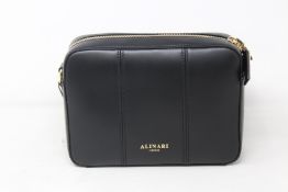 An as new Alinari Firenze Flavia crossbody bag in black.