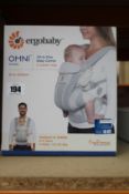 A pre-owned Ergobaby omni breeze All-in-One baby carrier.