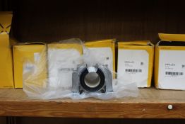 Eight boxed as new EWELLIX luct 40 BH-2LS linear ball bearings and housing units (2201332,