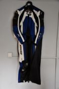 A pair of pre-owned IXS Tech IXS Pro motorcycle leathers (Size 52).