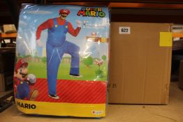 Eight as new Super Mario Deluxe Adult Costumes (L-XL).