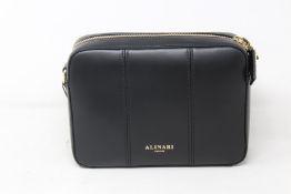 An as new Alinari Firenze Flavia crossbody bag in black.