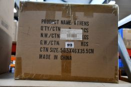 Three as new Nova Harley Luxury Athens leather changing bags.