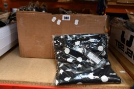 Twenty-three Nasty Gal Collection polka dot contrast skirt midi shirt dress (15 x UK 8, 8 x UK 18).