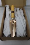 Ten as new PKS gardening bronze Mira trowels.