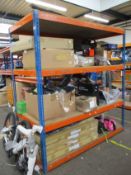 A large quantity of miscellaneous sports and leisure related items to include a Shimano Wheel and