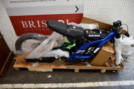 An as new Sur-Ron Light Bee X electric off road bike. Specifications; Speed 15 and 31 mph, power 7