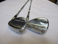 Two as new Cleveland RTX Zipcore 58 mid 10 wedge golf clubs (Both Right-handed).