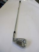 An as new Callaway Apex TCB-forged 7 iron with KBS tour shaft.