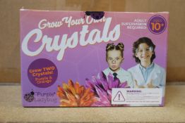 Sixty four boxed as new Purple Ladybug - Grow Your Own Crystals sets (Ages 10+).