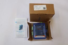 A boxed as new iLINX RS-422/485 Repeater with triple isolation (Model: 4850PDRI).