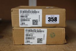 Two boxed as new Tedea Huntleigh 03410 load cells, 500kg range (REF: 202051IN).