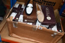 Twelve pairs of as new Pavers shoes (Assorted sizes).
