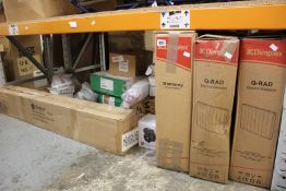 A small quantity of mainly electrical items to include Dimplex heaters/radiators and Tegral LED