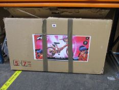 A girl's Toimsa Miraculous Ladybug 1691 Bike 16 Inches (5-8 Years).