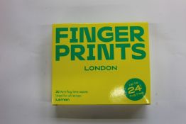 Fifty as new packs of Fingerprints London anti-fog lens wipes, Lemon (30 wipes per pack).