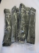 Six as new Ping Bowtie Golf Towels in grey.