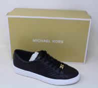 A pair of as new Michael Kors Keaton lace up sneakers (US 8M).