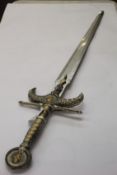 A pre-owned sword made in Spain (Possibly Excalibur sword) (Over 18s only).