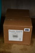 Twelve boxed as new Austin Austin Palmarosa & Vetiver hand soaps(300ml).