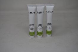 A quantity of Codex Beauty Labs hydrating Bia skin superfood mini (Approximately 67 x 20ml items).