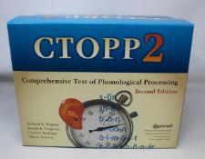 Two boxed sets CTOPP2 Comprehensive Test of Phonological Processing, second edition.