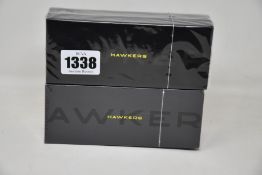 Five pairs of as new Hawkers sunglasses to include Carbon Black Dark One, Moma Midtown, Idle, Air