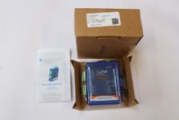 A boxed as new iLINX RS-422/485 Repeater with triple isolation (Model: 4850PDRI).
