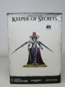 Five boxed as new Warhammer - Daemons of Slanesh - Keeper of Secrets - Citadel Miniatures.