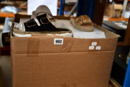 Eight pairs of women's assorted as new Solea footwear.