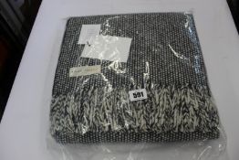 An as new Mourne Textiles Tweed Emphasize blanket.