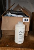 Twelve bottles of as ne Olaplex hair wash to include: 6x No.4 Bond maintenance Shampoo and 6x No.5