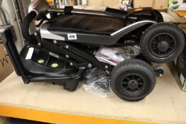 An iGlide AutoFolding Mobility Scooter (Item slightly damaged, untested).