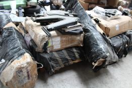 A quantity of fitness equipment to include Wahoo Kickr bike trainer and Bluefin exercise bike.