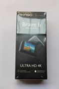 A boxed as new Akaso Brave 6 action camera.