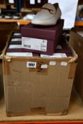 Eight pairs of as new Carvela Charm loafers (Assorted sizes).