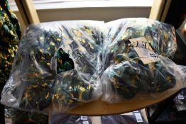 Two as new Stine Goya Gus dresses in green (S, L).