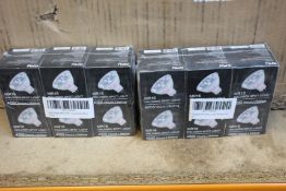 A large quantity of as new GMY MR16 halogen bulbs.