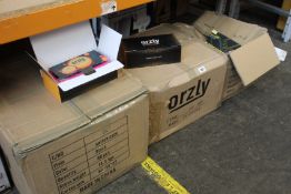 A large quantity of boxed as new Orzly Switch cases and Switch Lite Essential Packs (Some boxes