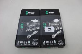 Two as new Wera tool check plus sets.