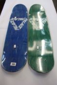 Two as new Palace K9 skateboard decks.