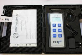 A pre-owned PRO2 Mobil Oxygen Analyzer (UK adapter required).