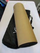 A Vision Golf indoor putting practice mat.