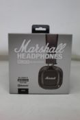 A boxed as new Marshall Major 2 Bluetooth headphones.