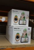 Five boxed as new Dragon touch baby monitors.