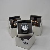 Three men's as new Vault automatic watches.