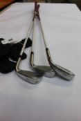 Three Ping G Le2 Ladies' Irons (Left Hand, 6, 7 and 8).
